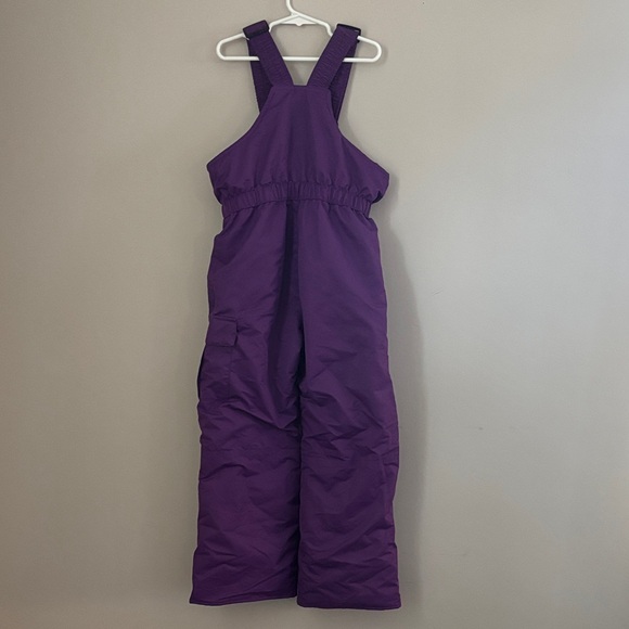 Vibrant Purple Kids Overalls - Picture 4 of 11